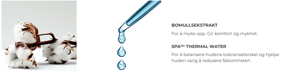 Bomullsekstrakt og Spa Thermal Water