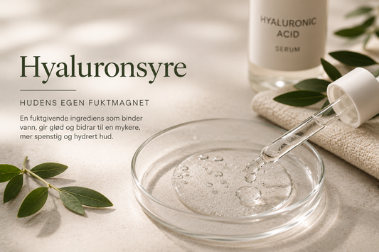 Hyaluronsyre – hudens egen fuktmagnet