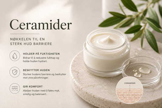 Ceramider - nøkkelen til en sterk hudbarriere