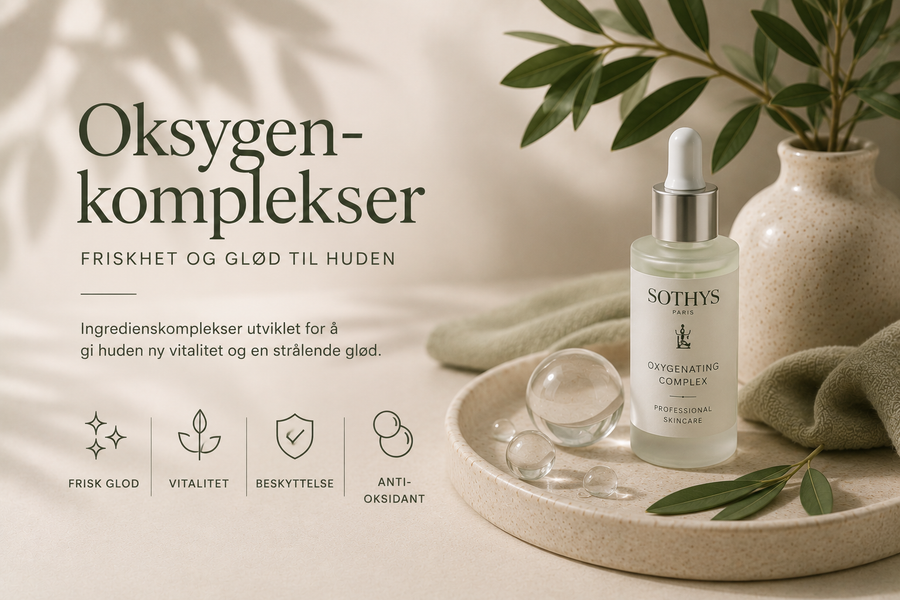 Oksygen-komplekser – friskhet og glød til huden