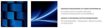 Eksopolysakkarider og dermo-utjevnende aktive ingredienser