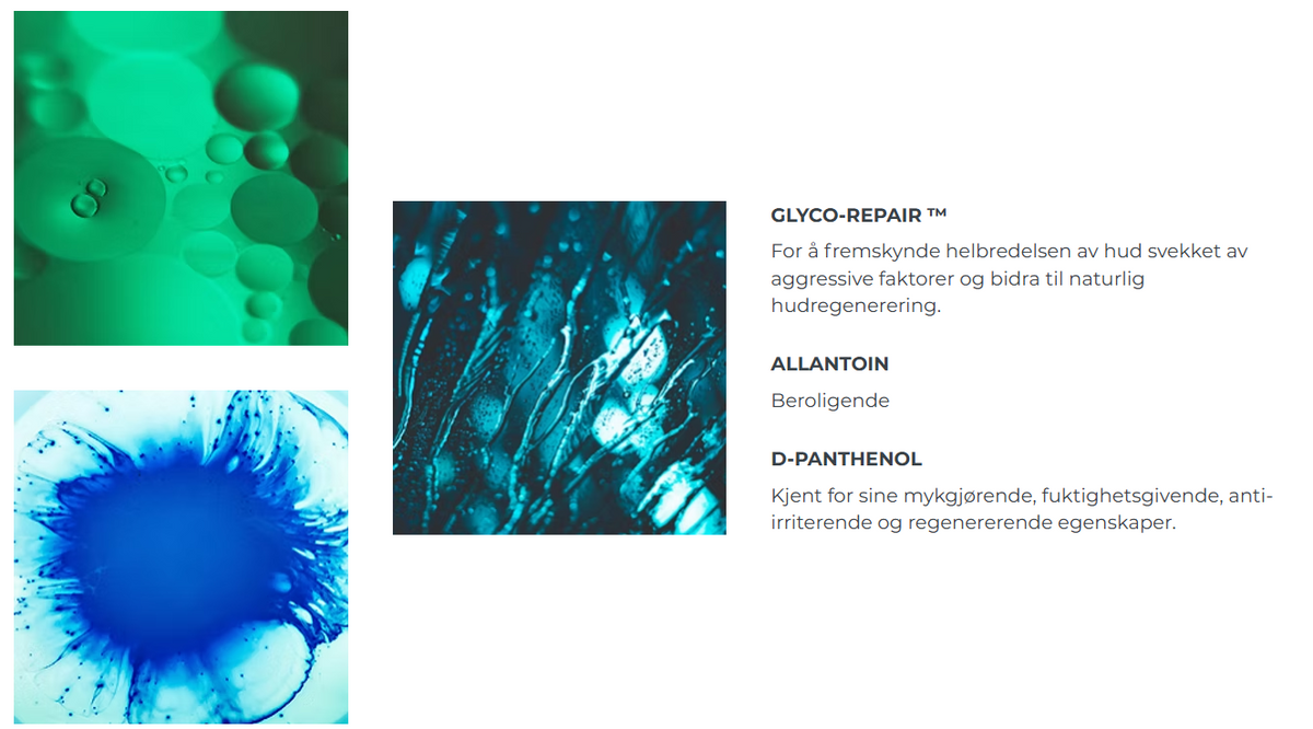 Glyco-repair, allation og D-panthenol