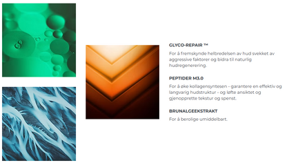 Glyco Repair, Peptider, Brunalgeekstrakt