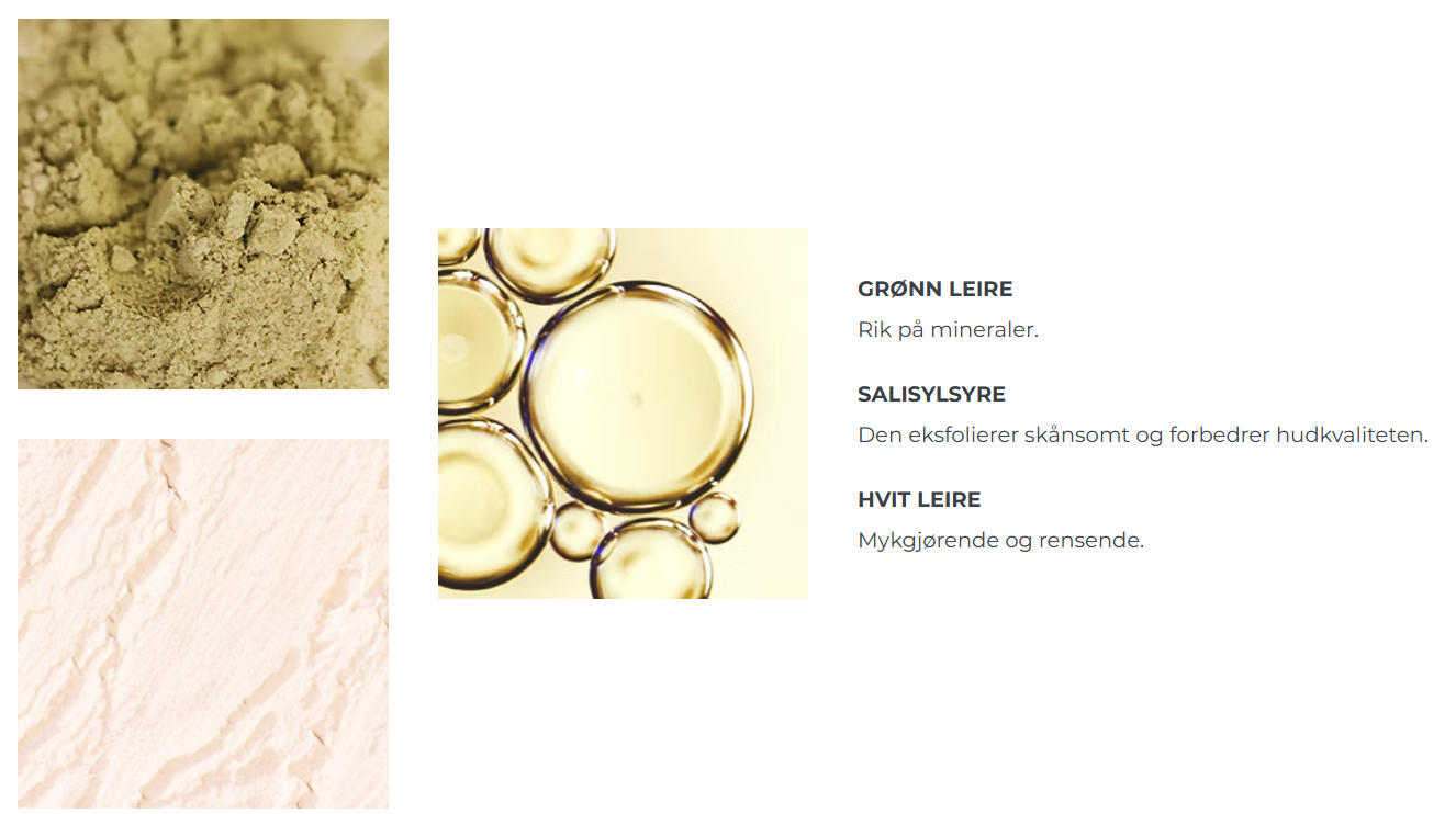Purifying two-clay mask