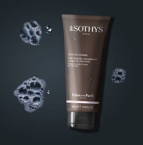 Homme Energizing hair and body gel cleanser